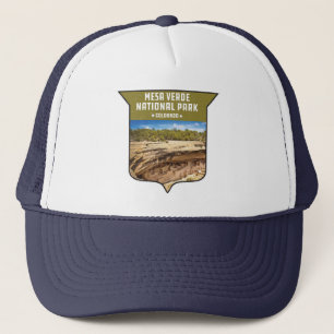 Nationaal park Mesa Verde Ancestral Puebloan Trucker Pet