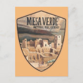 Nationaal park Mesa Verde Briefkaart (Voorkant)