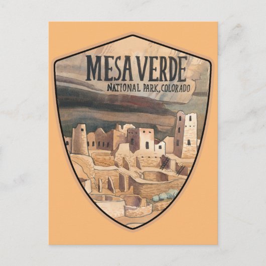 Nationaal park Mesa Verde Briefkaart (Voorkant)