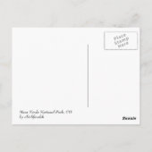 Nationaal park Mesa Verde Briefkaart (Achterkant)