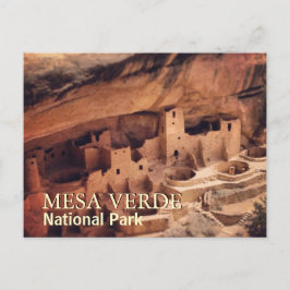 Nationaal park Mesa Verde Briefkaart