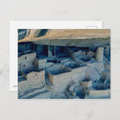 Nationaal park Mesa Verde - Colorado, VS Briefkaart (Voorkant / Achterkant)