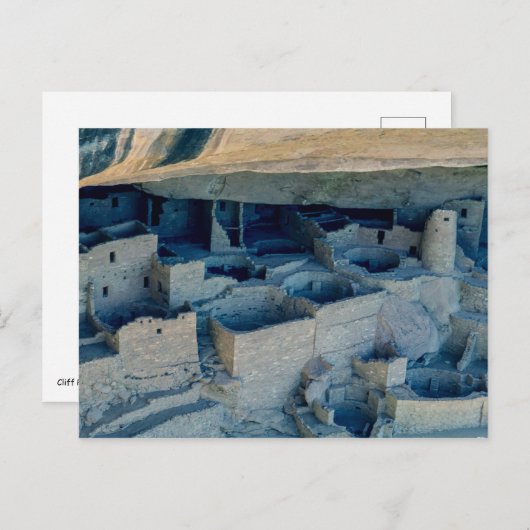 Nationaal park Mesa Verde - Colorado, VS Briefkaart (Voorkant / Achterkant)