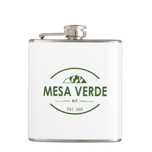 Nationaal park Mesa Verde Heupfles (Voorkant)