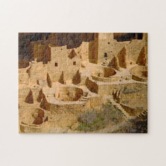 Nationaal park Mesa Verde. Jigzaag Puzzle Legpuzzel (Horizontaal)
