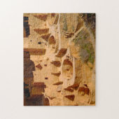Nationaal park Mesa Verde. Jigzaag Puzzle Legpuzzel (Verticaal)