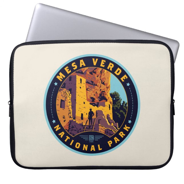Nationaal park Mesa Verde Laptop Sleeve (Voorkant)