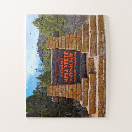 Nationaal park Mesa Verde Legpuzzel (Verticaal)