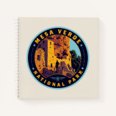 Nationaal park Mesa Verde Notitieboek (Voorkant)