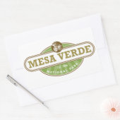 Nationaal park Mesa Verde Rechthoekige Sticker (Envelop)
