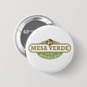 Nationaal park Mesa Verde Ronde Button 5,7 Cm (Voorkant /achterkant)