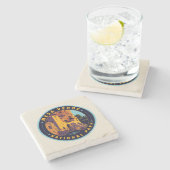 Nationaal park Mesa Verde Stenen Onderzetter (Zijkant)