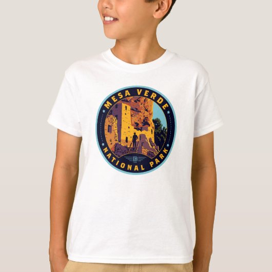 Nationaal park Mesa Verde T-shirt (Voorkant)