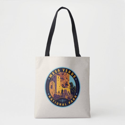 Nationaal park Mesa Verde Tote Bag (Voorkant)