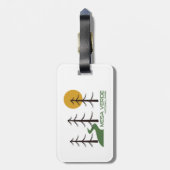 Nationaal Park Mesa Verde Trail Bagagelabel (Achterkant verticaal)