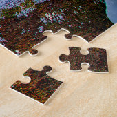 Nationaal park met geelsteen. Kerstgroeten Legpuzzel (Zijkant)