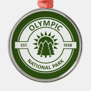 Nationaal Park Metalen Ornament