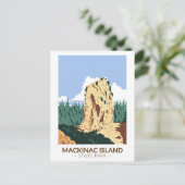 Nationaal park Michigan Sugar Loaf Briefkaart (Staand voorkant)