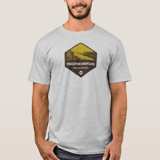 Nationaal Park Michigan T-shirt (Voorkant)