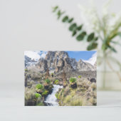 Nationaal Park Midden-Mount Kenya Briefkaart (Staand voorkant)