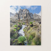 Nationaal Park Midden-Mount Kenya Legpuzzel (Verticaal)