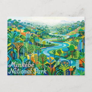 Nationaal park Minkébé Gabon Briefkaart