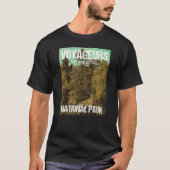 Nationaal park Minnesota Poster Design T-shirt (Voorkant)