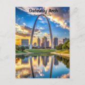 Nationaal park Missouri voor gatewayarch Briefkaart (Voorkant)