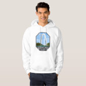 Nationaal park Missouri voor gatewayarch Hoodie (Voorkant volledig)