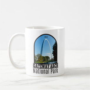 Nationaal park Missouri voor gatewayarch Koffiemok