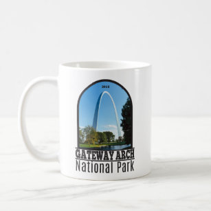 Nationaal park Missouri voor gatewayarch Koffiemok