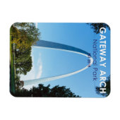 Nationaal park Missouri voor gatewayarch Magneet (Horizontaal)