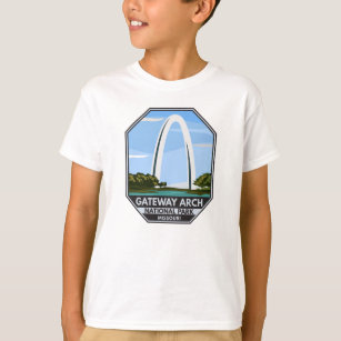 Nationaal park Missouri voor gatewayarch T-shirt