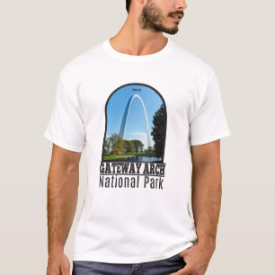 Nationaal park Missouri voor gatewayarch T-shirt