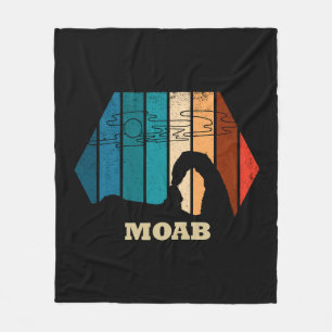 Nationaal park Moab Utah  sunset Arches Fleece Deken