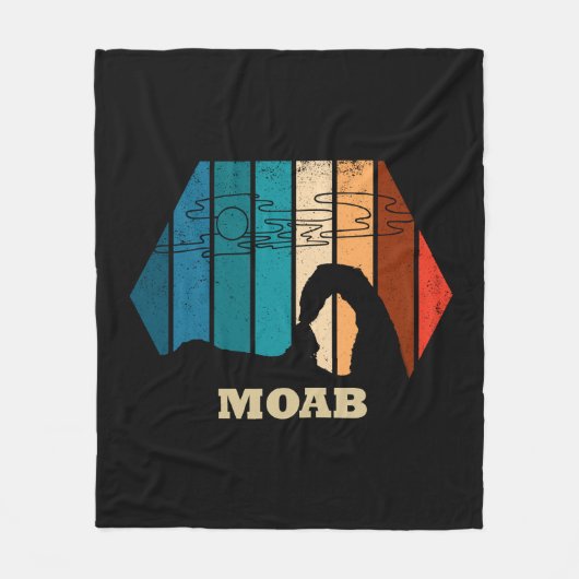 Nationaal park Moab Utah  sunset Arches Fleece Deken (Voorkant)