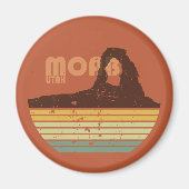 Nationaal park Moab Utah  sunset Arches Magneet (Voorkant)