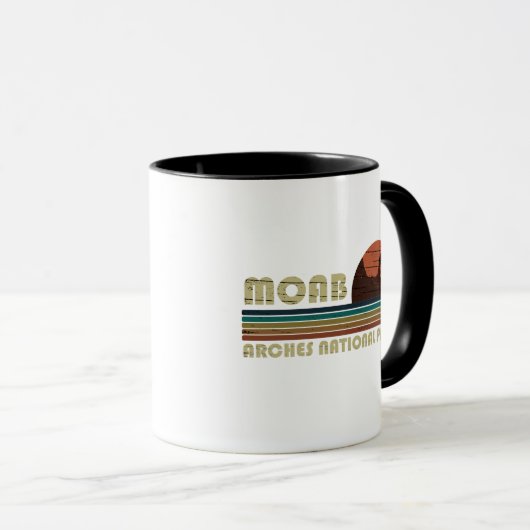 Nationaal park Moab Utah  sunset Arches Mok (Voorkant rechts)