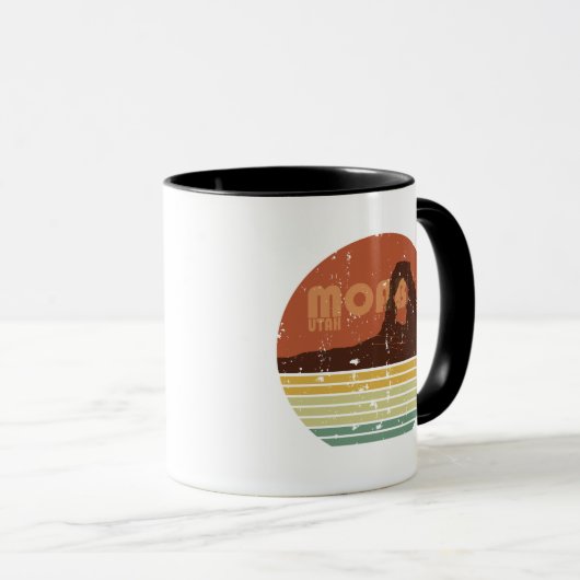 Nationaal park Moab Utah  sunset Arches Mok (Voorkant rechts)