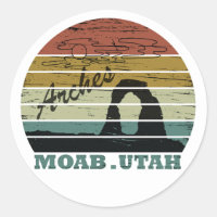 Nationaal park Moab Utah sunset Arches