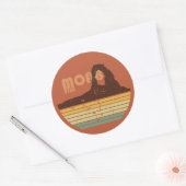 Nationaal park Moab Utah sunset Arches Ronde Sticker (Envelop)