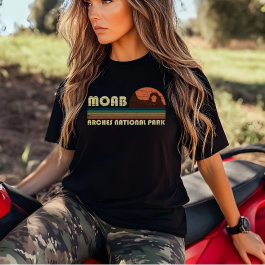 Nationaal park Moab Utah  sunset Arches T-shirt