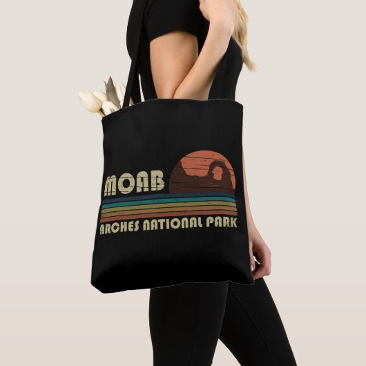 Nationaal park Moab Utah  sunset Arches Tote Bag (Dichtbij)