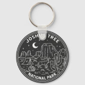 Nationaal Park  monoline Sleutelhanger (Voorkant)