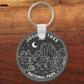 Nationaal Park monoline Sleutelhanger (Voorkant)