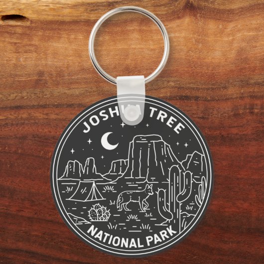 Nationaal Park  monoline Sleutelhanger (Voorkant)