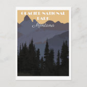  Nationaal Park Montana Glacier Briefkaart (Voorkant)