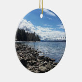 Nationaal park Montana Glacier Keramisch Ornament (Rechts)