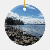 Nationaal park Montana Glacier Keramisch Ornament (Achterkant)