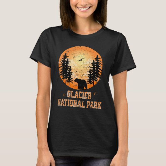 Nationaal Park Montana  T-shirt (Voorkant)